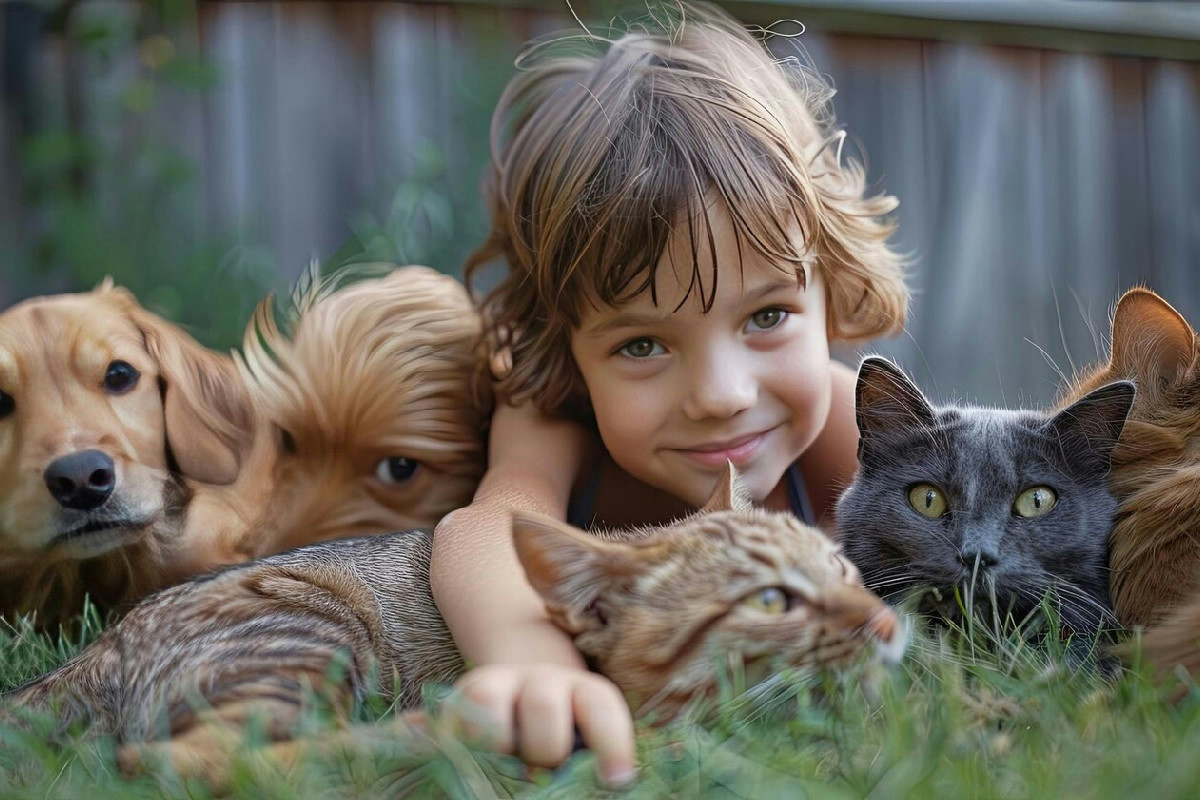 Educare i bambini a rispettare e prendersi cura di cani e gatti per favorire una convivenza armoniosa in casa