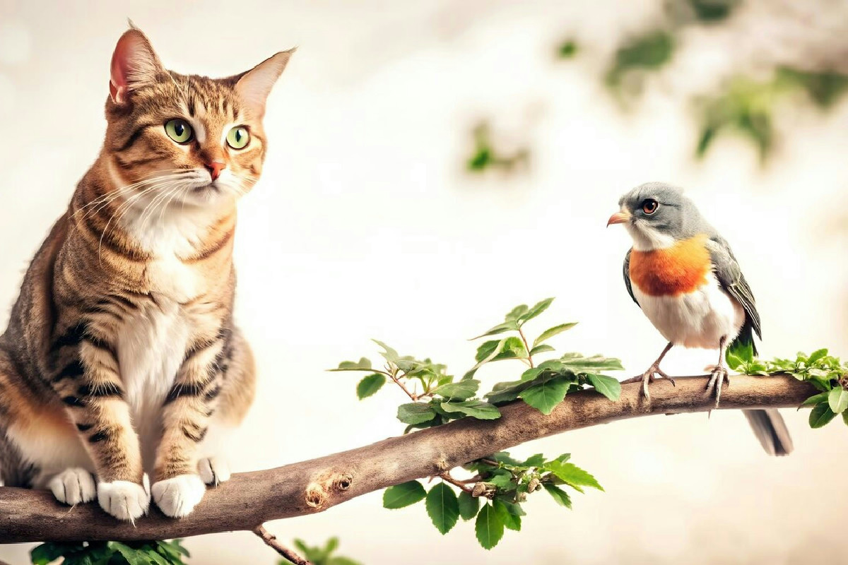 Proteggere gli uccelli in giardino: come convivere serenamente con i gatti senza problemi