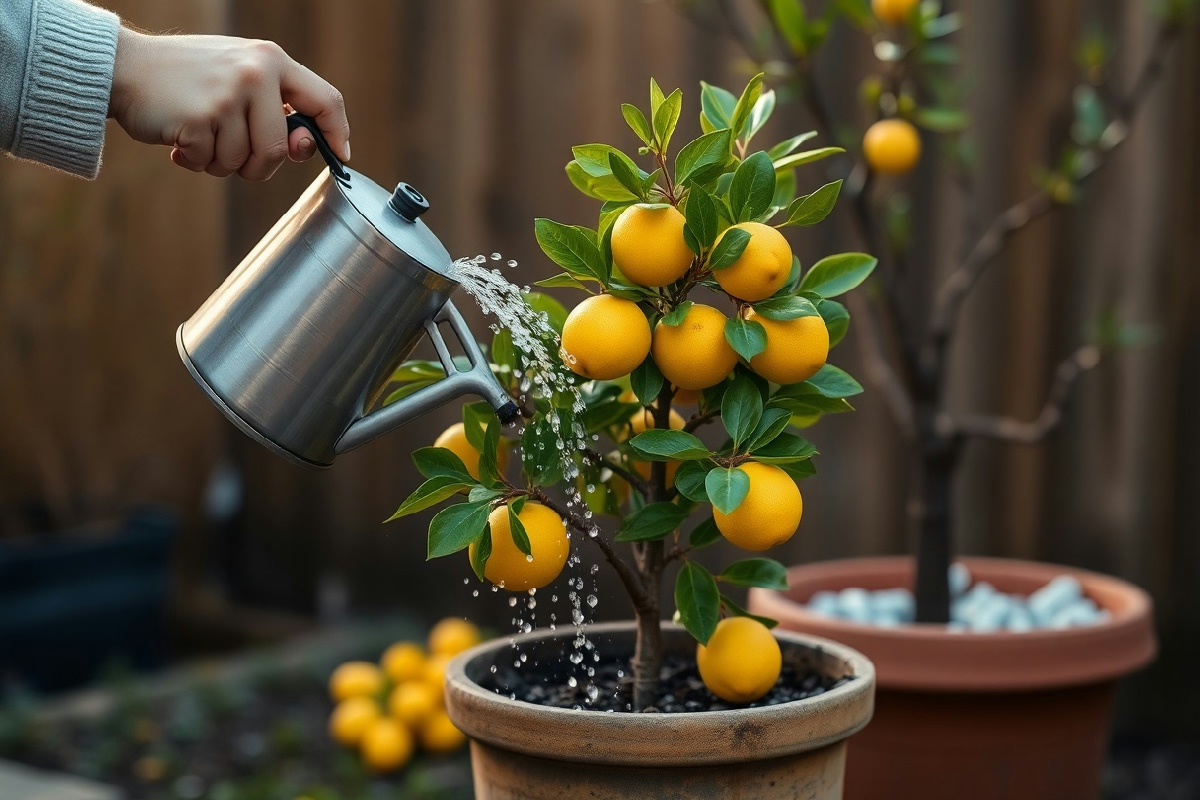 Annaffiare il limone in vaso: la guida essenziale per affrontare le notti fredde d'inverno